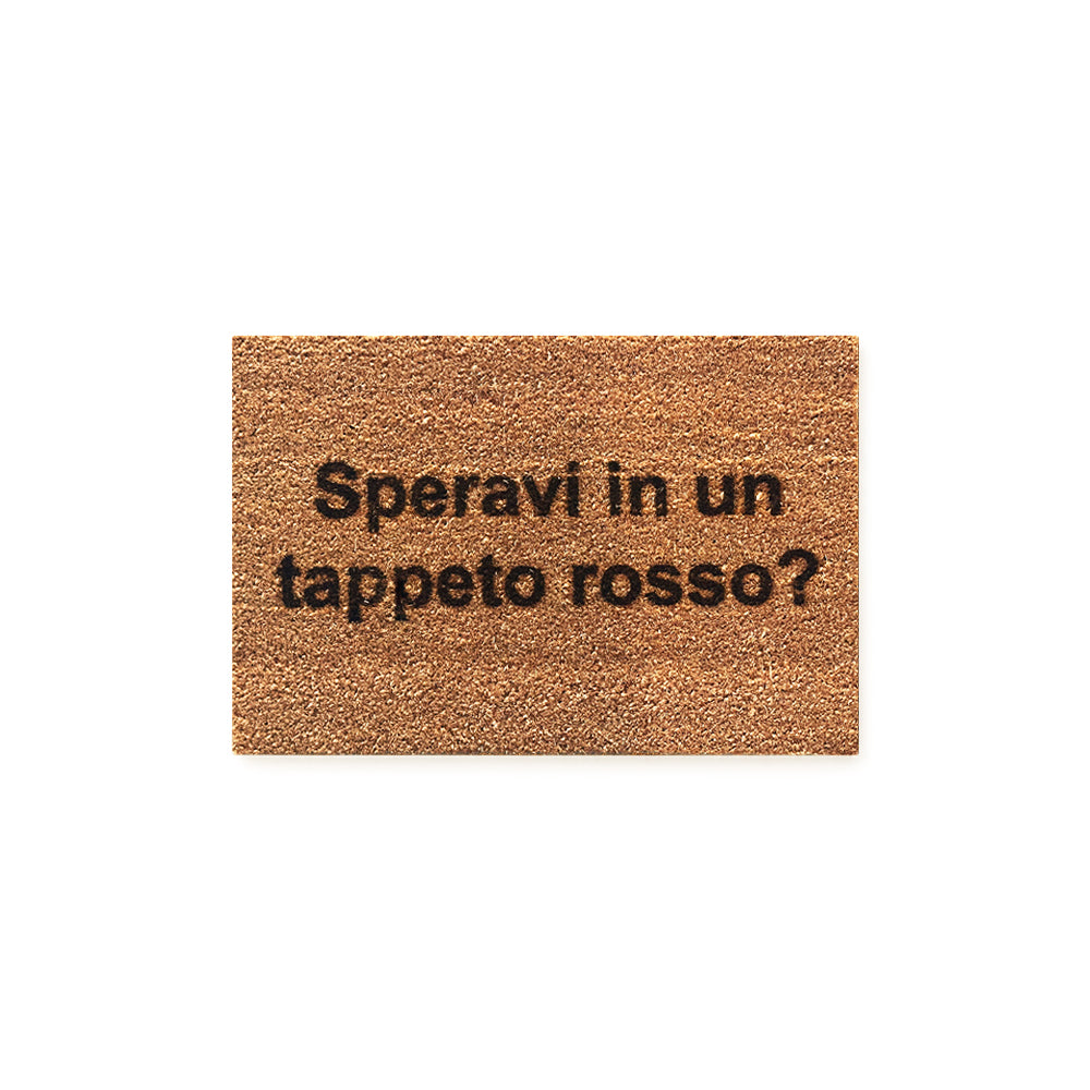 Zerbino "Tappeto Rosso"